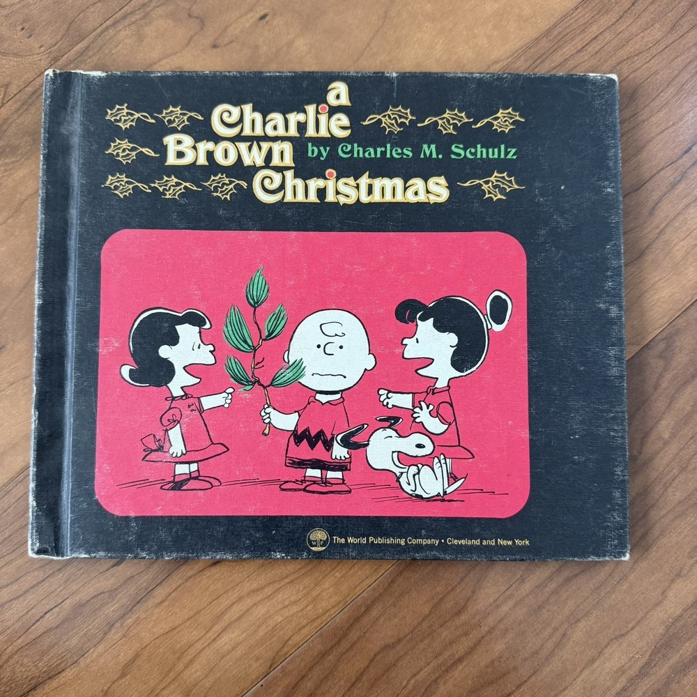 A Charlie Brown Christmas Schulz 1965 First 1st Printing Peanuts Vintage